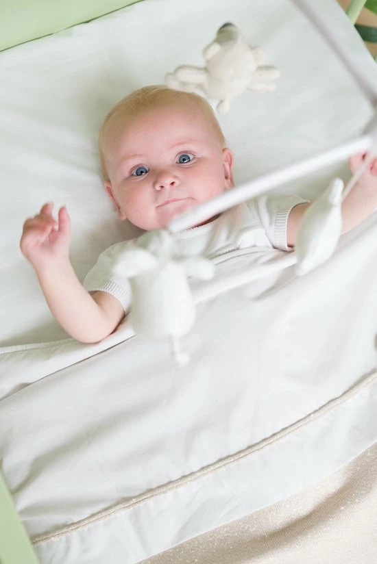 Baby's Only Muziekmobiel Baby - Boxmobiel - Zand/Wolwit/Wit - Gebreide Figuurtjes - Muziek Speelgoed - Melodie 'It's A Small World' 9 Baby's Only Muziekmobiel Baby - Boxmobiel - Zand/Wolwit/Wit - Gebreide Figuurtjes - Muziek Speelgoed - Melodie 'It's A Small World' - Afbeelding 9