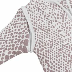 Meyco Snake Winter Baby Slaapzak Met Afritsbare Mouw Gevoerd - 70cm - Lilac -Telano-winkel 550x824 38