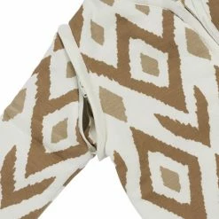 Meyco Ikat Winter Baby Slaapzak Afritsb. Mouw Gevoerd - Sand - 110cm -Telano-winkel 550x825 104