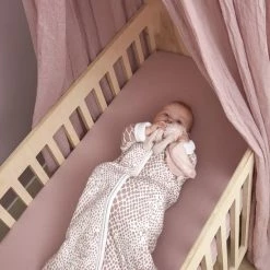 Meyco Snake Winter Baby Slaapzak Met Afritsbare Mouw Gevoerd - 70cm - Lilac -Telano-winkel 550x825 129
