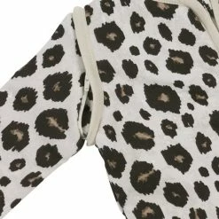Meyco Leopard Winter Baby Slaapzak Afritsb. Mouw Gevoerd - Sand Melange - 70cm -Telano-winkel 550x825 144