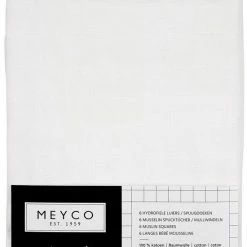 Meyco Uni Hydrofiele Luiers - 6-pack - Wit - 70x70cm -Telano-winkel 550x825 27