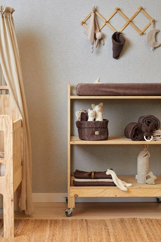 Jollein Aankleedkussenhoes Badstof 50x70cm - Chestnut - 2 Stuks 5 Jollein Aankleedkussenhoes Badstof 50x70cm - Chestnut - 2 Stuks - Afbeelding 5