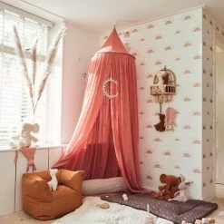 Jollein Baby Klamboe Vintage 245cm - Rosewood 13 Jollein Baby Klamboe Vintage 245cm - Rosewood -Telano-winkel 550x825 45