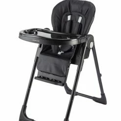 Xadventure X Adventure V2 Kinderstoel / Eetstoel -Inklapbaar- Incl. Eettafel & 5-Puntsgordel - Zwart -Telano-winkel 550x825 88