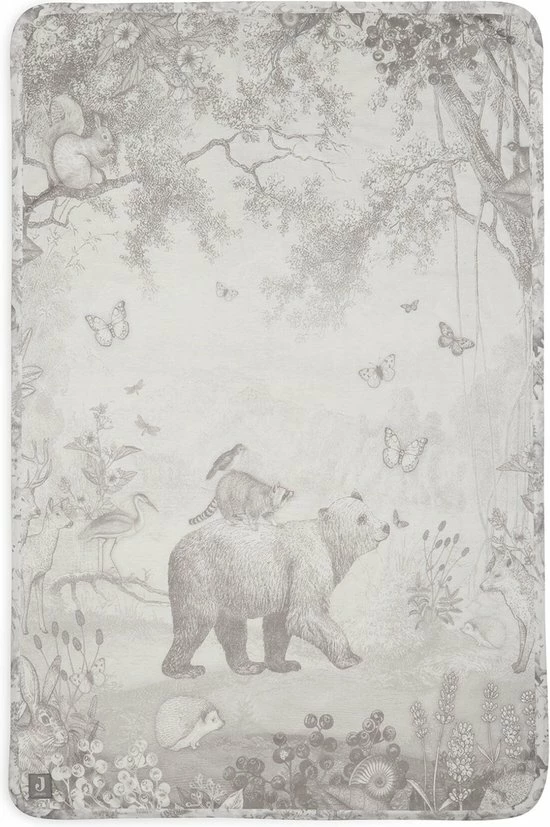 Jollein Baby Deken Wieg Jersey 75x100cm Pimpelmees - Forest Animals 15 Jollein Baby Deken Wieg Jersey 75x100cm Pimpelmees - Forest Animals - Afbeelding 15